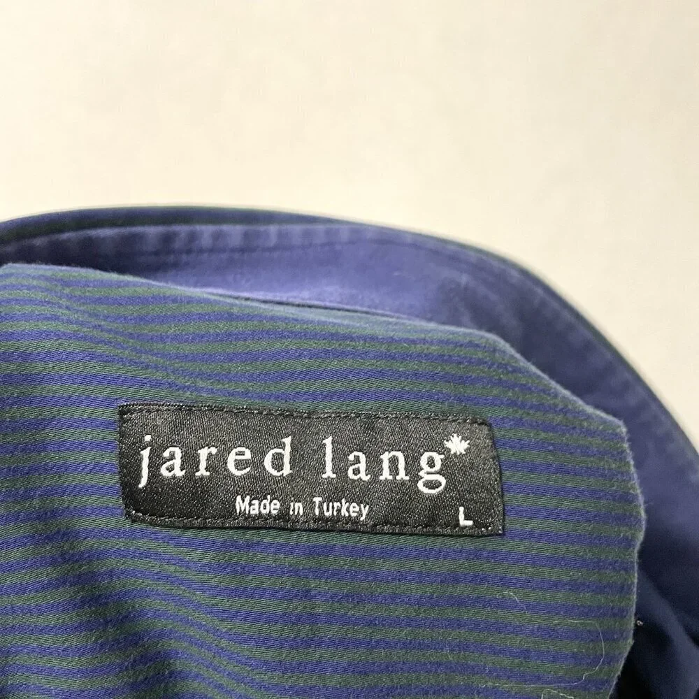 JARED LANG Reseller Lot Bundle 3 Long Sleeve Button Down Shirt size Large